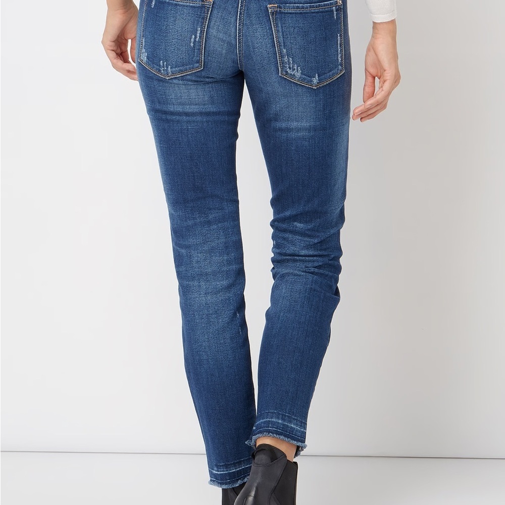 Women's Blue Denim Jeans - Picture 5 of 8